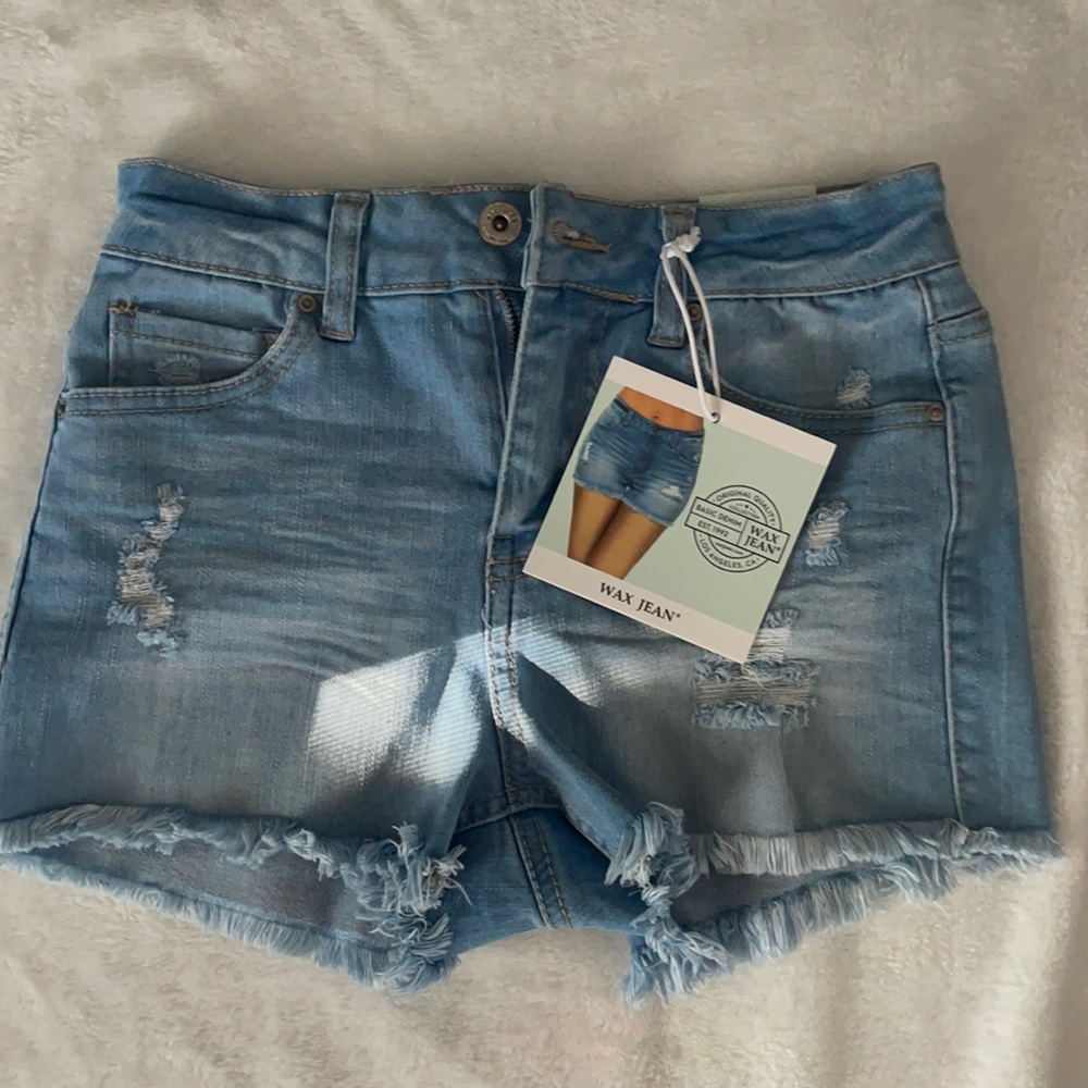Blue Jean Shorts